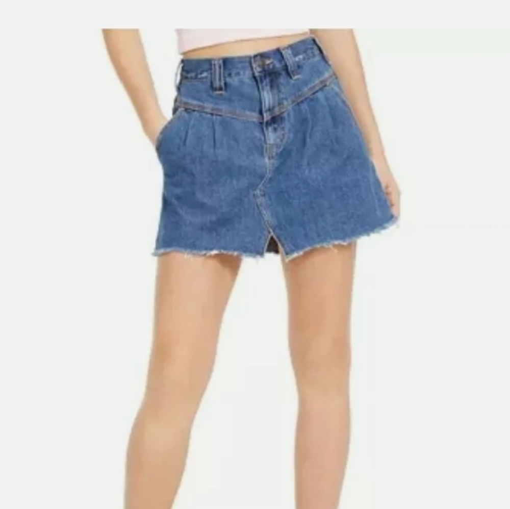 We the free jean skirt